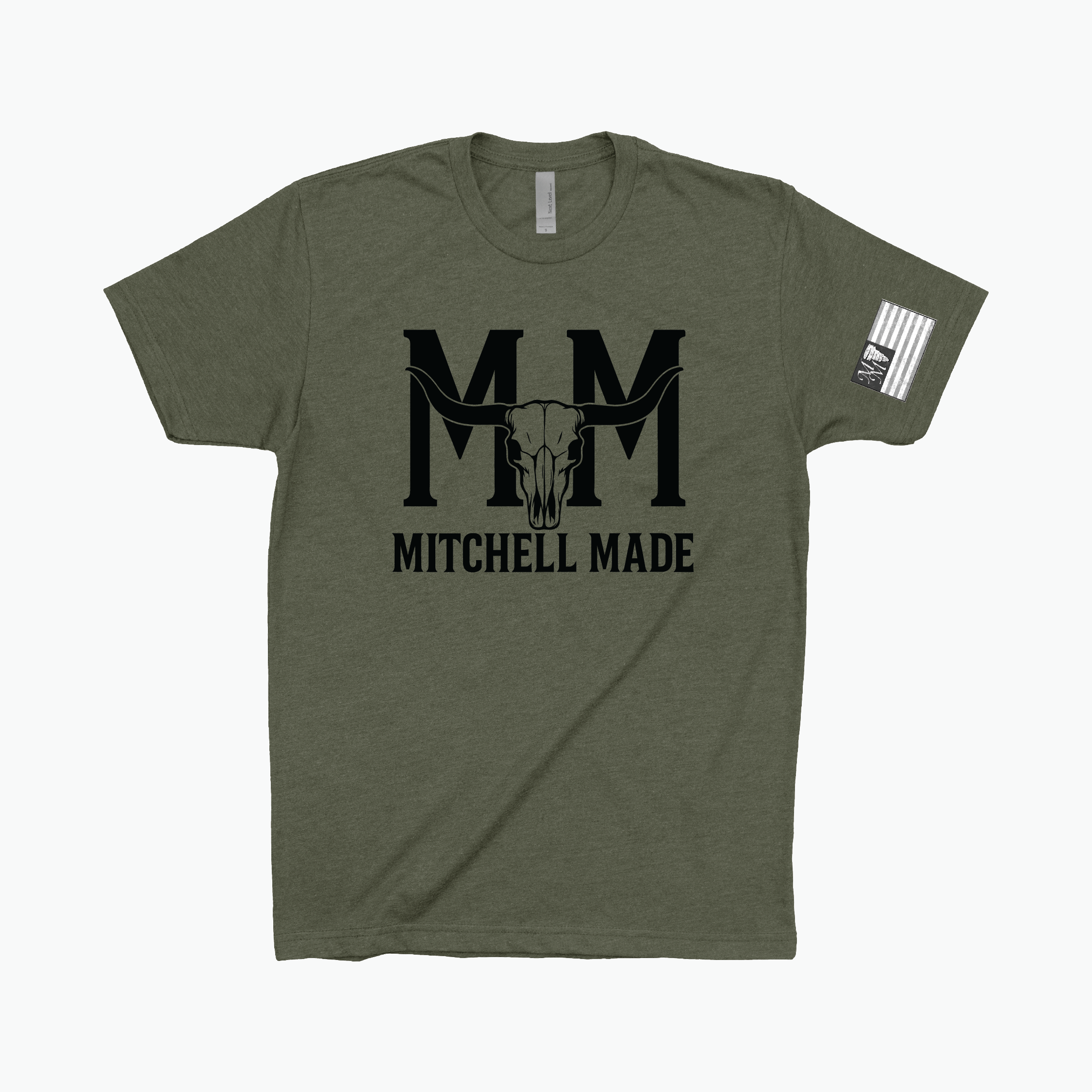 Skull Made In America Tee